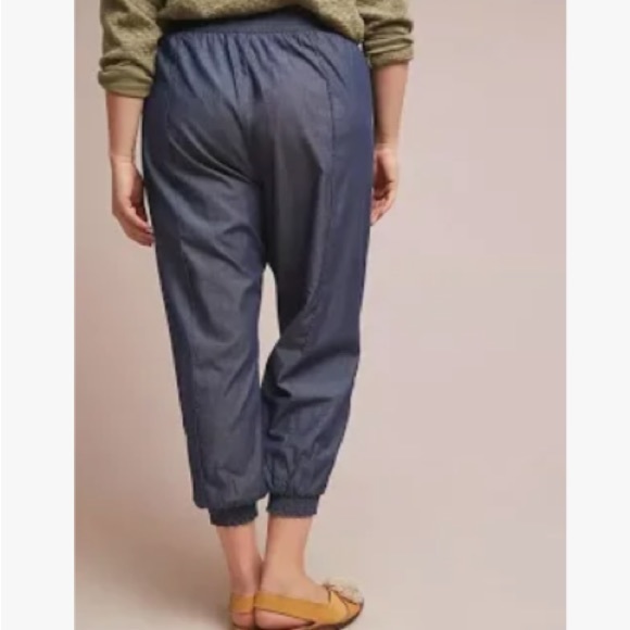 Anthropologie Navy cotton jogger - Picture 11 of 11